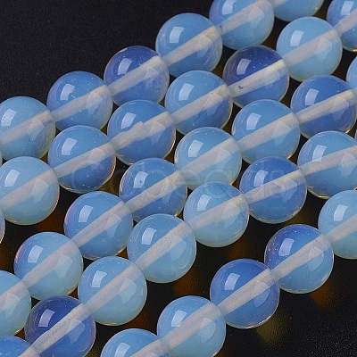 Opalite Beads Strands G-D855-15-10mm-1