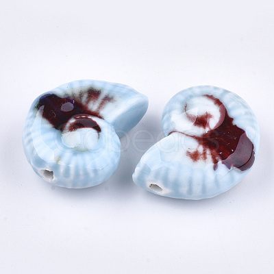 Handmade Porcelain Beads PORC-S498-32D-1