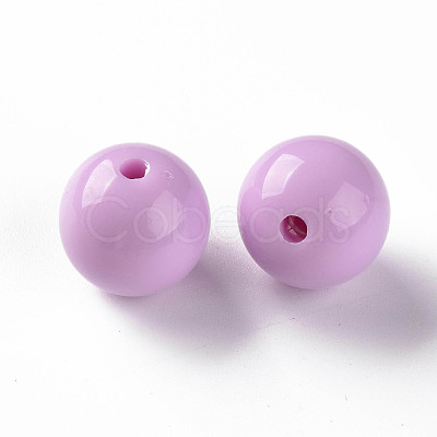 Opaque Acrylic Beads MACR-S370-C16mm-A03-1