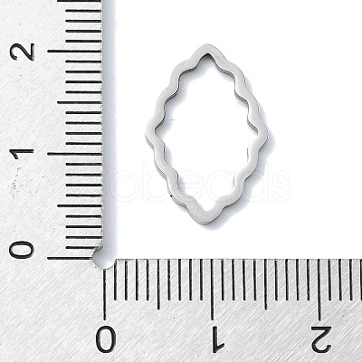 Non-Tarnish 304 Stainless Steel Linking Rings STAS-C097-01P-1