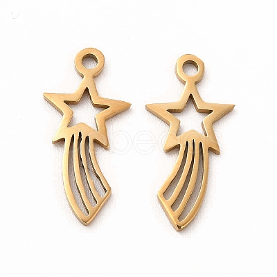 201 Stainless Steel Pendants STAS-E188-04G-1