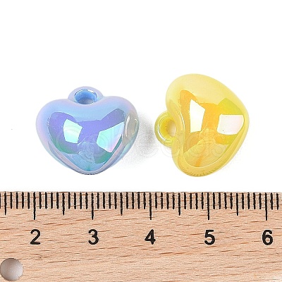 UV Plating Acrylic Beads OACR-M013-07-1