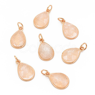 Natural Quartz Crystal  Pendants G-N326-115-1