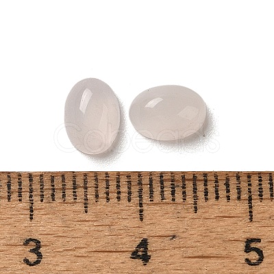 Natural Rose Quartz Cabochons G-F605E-11B-1