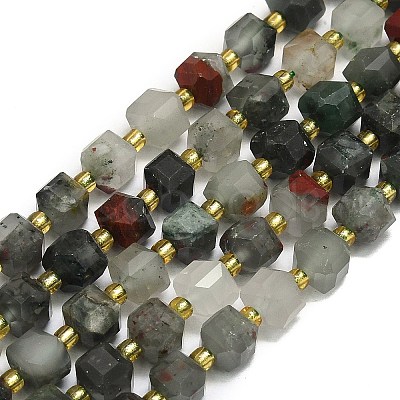 Natural Africa Bloodstone Beads Strand G-I376-D75-01-1