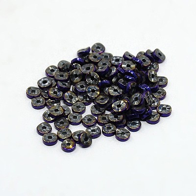 Electroplate Non-magnetic Synthetic Hematite Beads Strands G-J216A-09-1