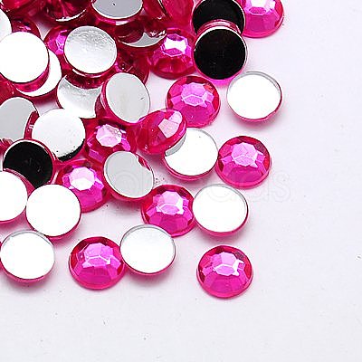 Imitation Taiwan Acrylic Rhinestone Cabochons GACR-A002-2mm-02-1