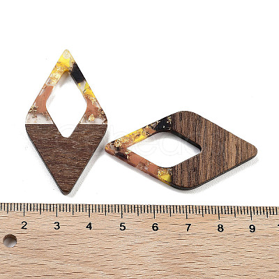 Walnut Wood Pendants FIND-Z050-02A-1