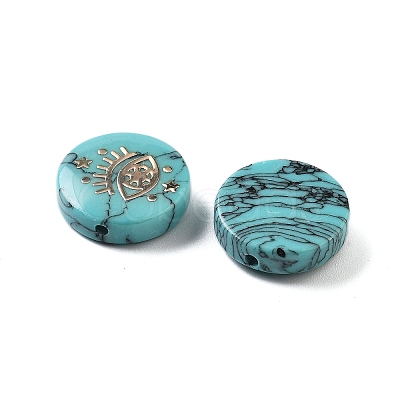 Synthetic Turquoise Beads G-F775-A05-1