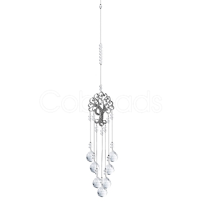 Glass Wind Chimes WICH-PW0001-26B-1