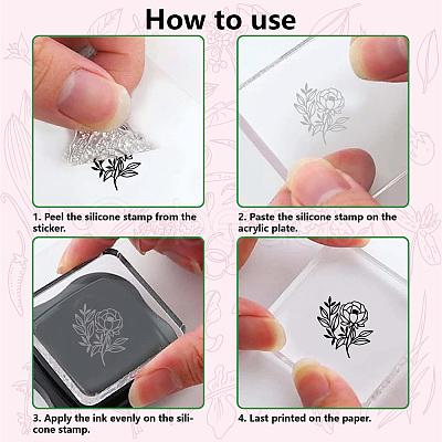 Custom PVC Plastic Clear Stamps DIY-WH0439-0058-1