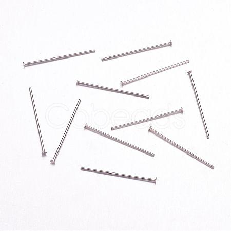 304 Stainless Steel Flat Head Pins STAS-F117-58P-1.8x25-1