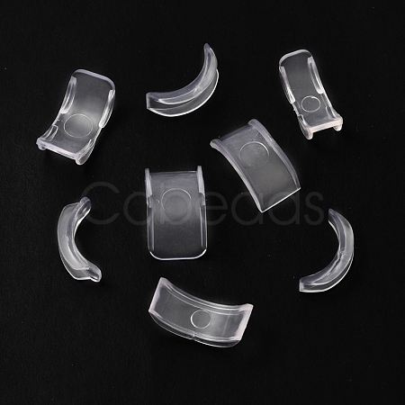 8Pcs 8 Sizes Plastic Invisible Ring Size Adjuster TOOL-K011-01-1