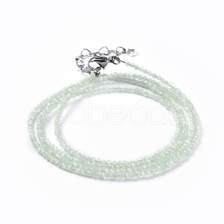 Cat Eye Beads Wrap Bracelets BJEW-JB04397-01-1