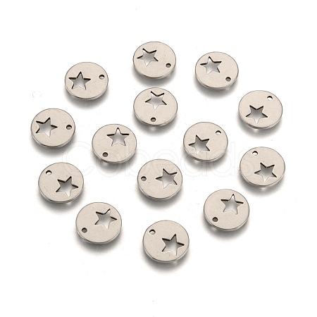 304 Stainless Steel Charms X-STAS-R063-03-1