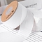 Polyester Ribbons, for Hair Bow Clips Accessories Making, Gift Packing, White, 2 inch(50mm), about 10 Yards(9.14m)/Roll