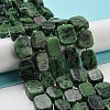 Natural Ruby in Zoisite Beads Strands G-Z043-A06-01-2