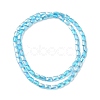Transparent Electroplate Glass Beads Strands EGLA-I017-03-AB03-2