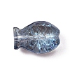 Electroplate Glass Beads EGLA-WH0002-04B-2