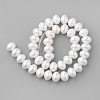 Shell Pearl Beads Strands PEAR-R064-96-2
