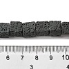 Dyed & Natural Lava Rock Beads Strands G-L435-01-8mm-23-4