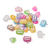 Cheriswelry 30Pcs 15 Styles Transparent Resin Pendants RESI-CW0001-21-3