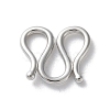 999 Sterling Silver Hook and S-Hook Clasps STER-P063-03P-1