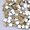 Electroplate Opaque Glass Seed Beads SEED-S023-18C-01C-1