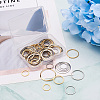 Craftdady 64Pcs 8 Styles 304 Stainless Steel Linking Ring STAS-CD0001-19-11