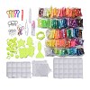 DIY 36 Colors 14000Pcs 4mm PVA Round Water Fuse Beads Kits for Kids DIY-Z007-53-1