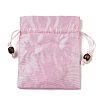 Flower Pattern Satin Jewelry Packing Pouches PW-WG90050-08-2