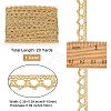 Metallic Lace Trim MCOR-WH0003-03D-3