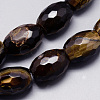 Natural Tiger Eye Beads Strands G-Q948-59B-1