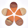 Resin & Wood Pendants RESI-T023-02-M-2