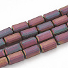 Electroplate Non-magnetic Synthetic Hematite Beads Strands G-N0322-12E-1