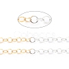 Two Tone 304 Stainless Steel Rolo Chains CHS-B001-03-B-4