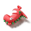 Dinosaur Shape PVC Pendants KY-E012-02B-2