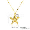 Stainless Steel Gold Cross Star Necklaces WJ2028-2-1