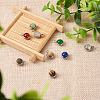 Fashewelry 9Pcs 9 Styles Natural Mixed Stone Charms G-FW0001-28-16