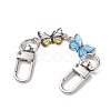 Printed Alloy Link Chain Purse Strap Extenders AJEW-BA00098-02-4