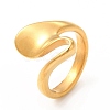 Ion Plating(IP) 304 Stainless Steel Finger Rings for Women Men RJEW-C049-05B-G-1