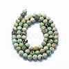 Natural Peruvian Turquoise(Jasper) Beads Strands G-G927-40-2