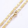 304 Stainless Steel Mariner Link Chains Necklaces NJEW-P223-08G-2
