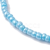 7Pcs Glass Seed Bead Anklets AJEW-AN00580-5