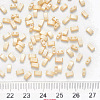 2-Hole Baking Painted Glass Seed Beads SEED-S031-M-593-3