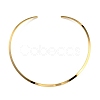 PVD Vacuum Plating 202 Stainless Steel Wire Choker Necklace NJEW-H011-07G-1