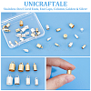 Unicraftale 32Pcs 8 Styles 201 Stainless Steel Cord Ends STAS-UN0057-46-5