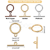 Tibetan Style Alloy Toggle Clasps TIBE-PH0004-01-NR-2