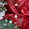 SUNNYCLUE DIY Christmas Charm Brooch Making Kit DIY-SC0019-53-5