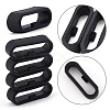 Gorgecraft Silicone Replacement Watch Band Strap Loops SIL-GF0001-09-4